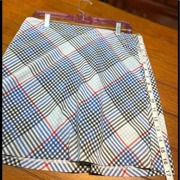 EUC Lady Hagen Blue 7 Red Skort Size 6 #SK #1 - Picture 1 of 5